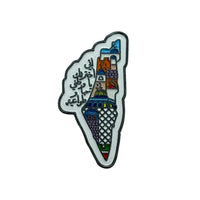 Metal Sticker - Palestine Heritage ( اني اخترتك يا وطني حباً وطواعية)