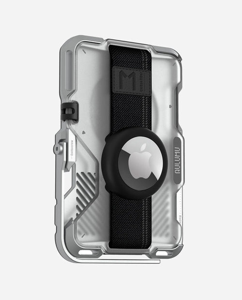 Multi-Tool Magnetic Metal Wallet | Frosted Cover
