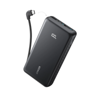 Anker Zolo Power Bank (20K, 22.5W, Built-In USB-C Cable)