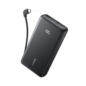 Anker Zolo Power Bank (20K, 22.5W, Built-In USB-C Cable)