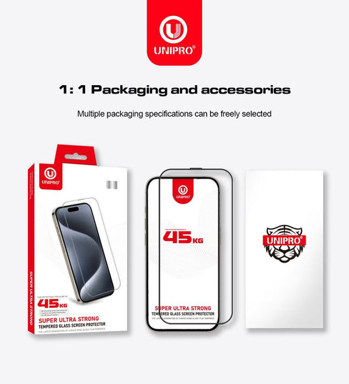 UNIPRO 45KG Tempered Glass