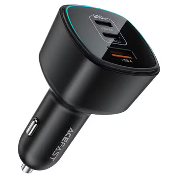 ACEFAST Fast Charge Car Charger B18 200W (2xUSB-C + 1xUSB-A)