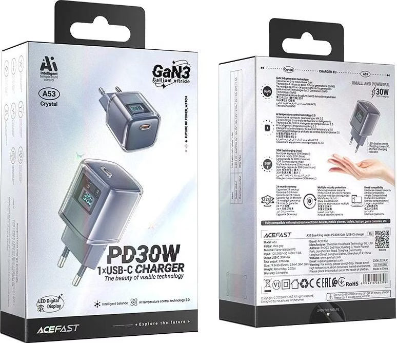 ACEFAST A53 Sparkling series PD30W GaN (USB-C)