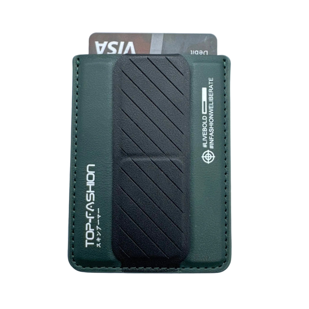 Card Holder with a Grip Stand ( wallet )