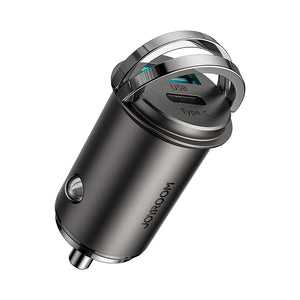 Joyroom C-A35 45W Mini Metal Pull Ring Car Charger