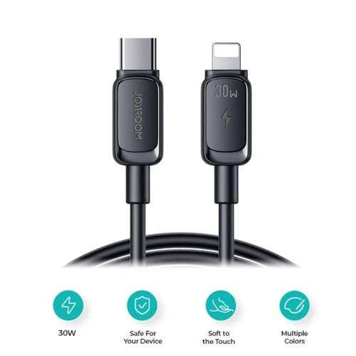 Joyroom S-A14 30W Fast Charging Cable Type-C to Lightning Data & Power Cable