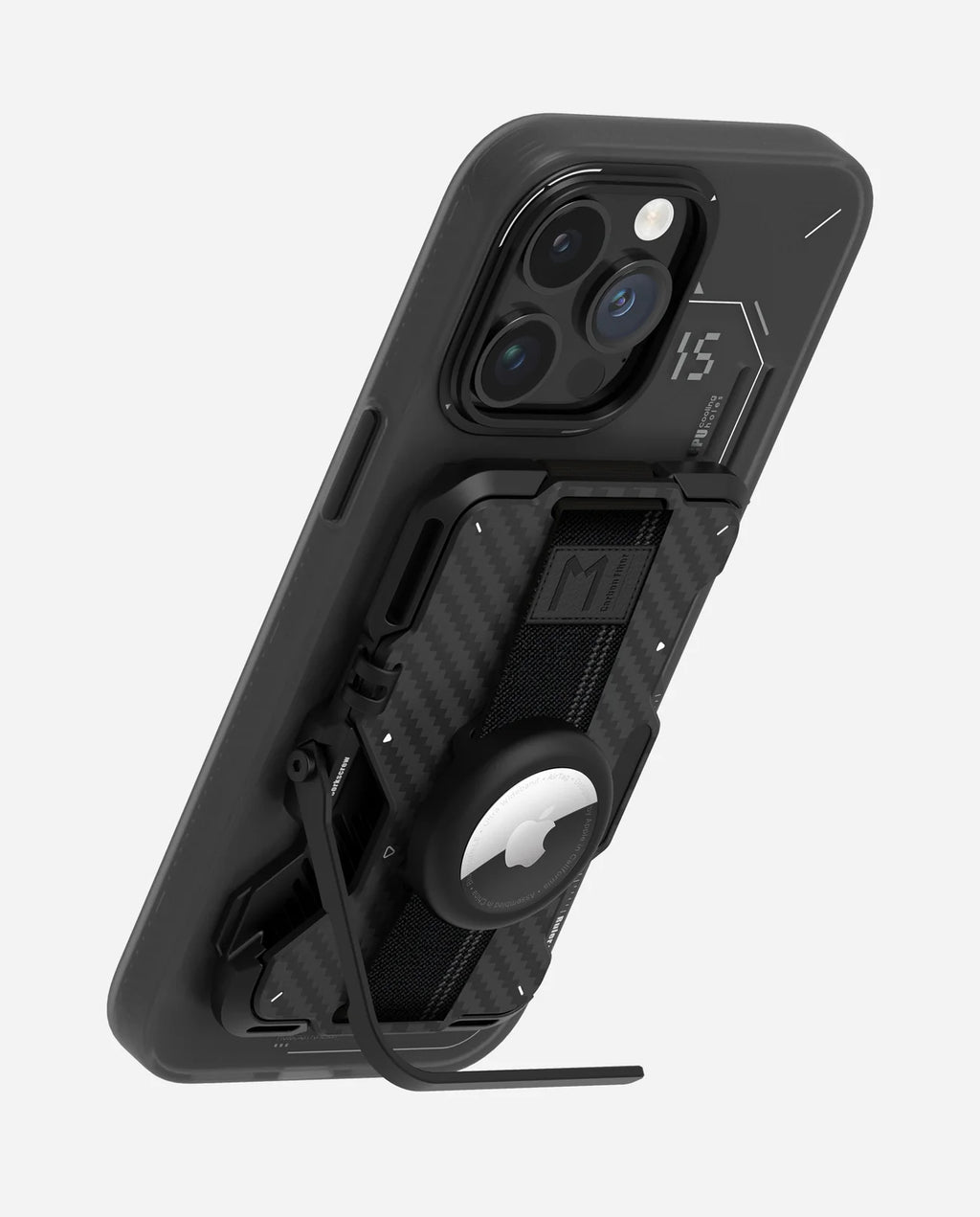 Multi-Tool Magnetic Metal Wallet | Carbon Fiber Cover