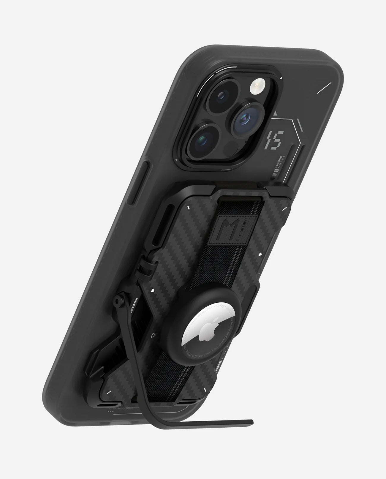 Multi-Tool Magnetic Metal Wallet | Carbon Fiber Cover