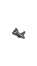 3D Sticker mobile enamel airplane lapel     Code:136