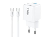 BWOO 30W PD Fast Charger with Type-C to Type-C