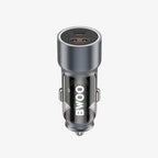 BWOO Dual-Port Aluminum Alloy Car Charger