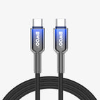 BWOO 65W Type-C to Type-C Nylon Braided Cable 1m