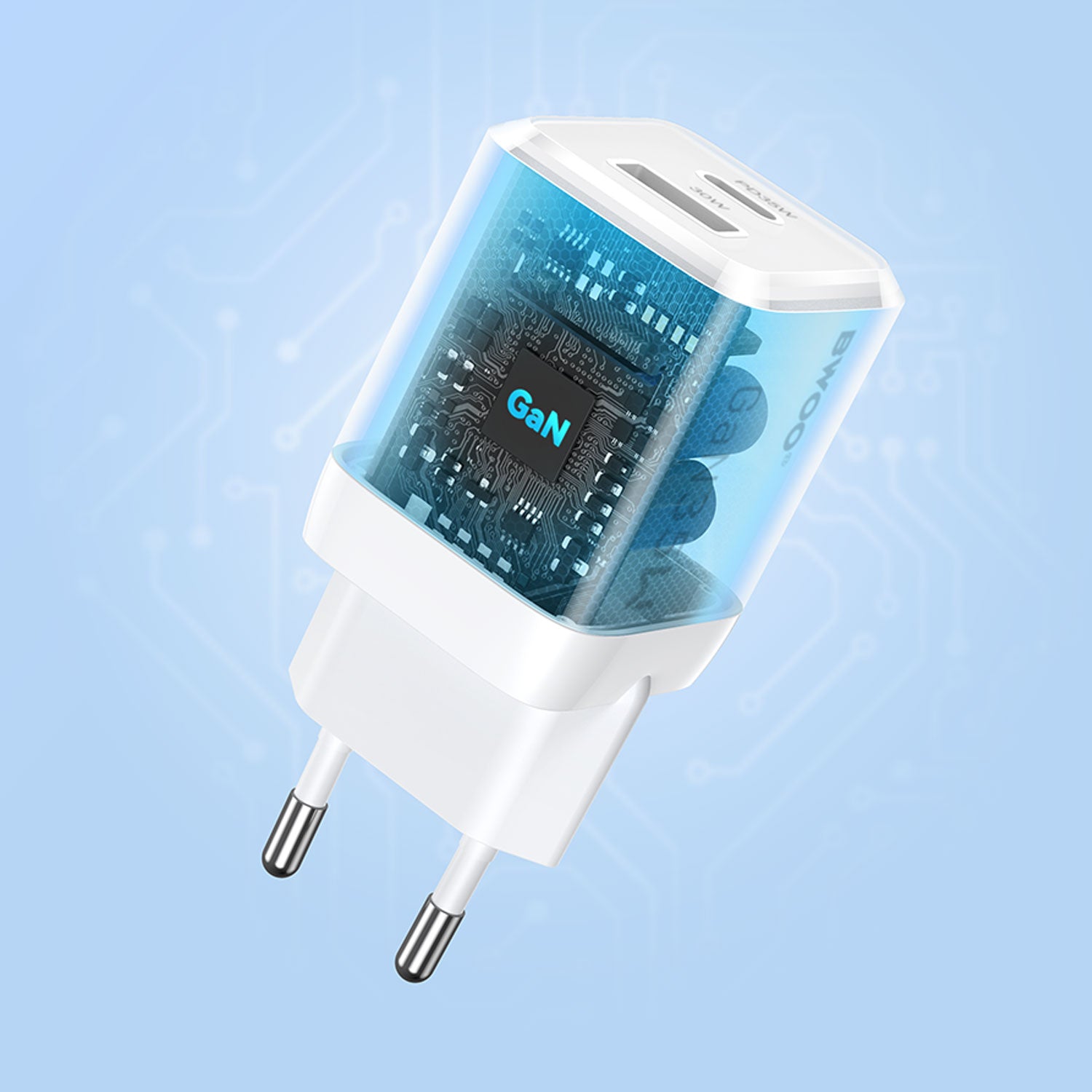 BWOO 35W Dual-Port GaN Fast Charger