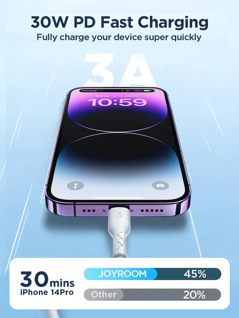 Joyroom S-A26 Fast Charging Data Cable (USB-A to Type-C)