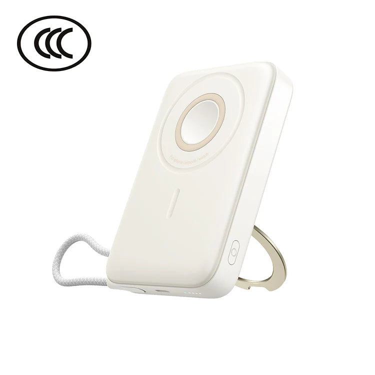 JR-PBM02 22.5W 3in1 magnetic mobile power bank 10000mAh black