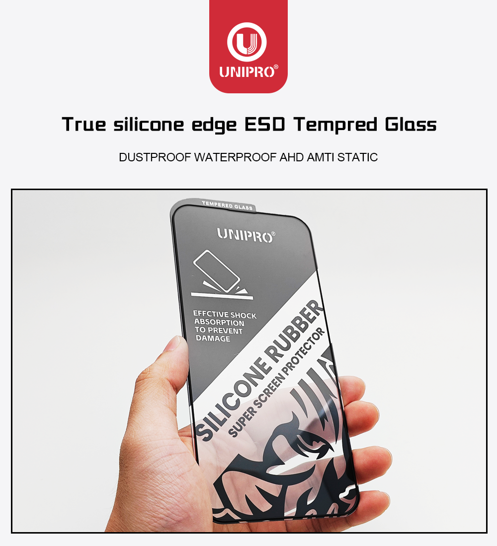 UNIPRO Silicon Side Anti-Broken Glass