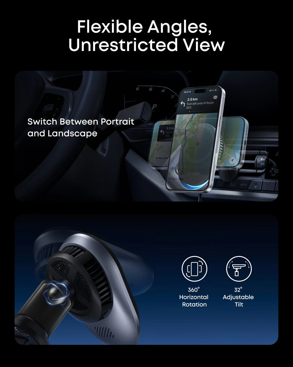 Anker Prime Wireless Car Charger