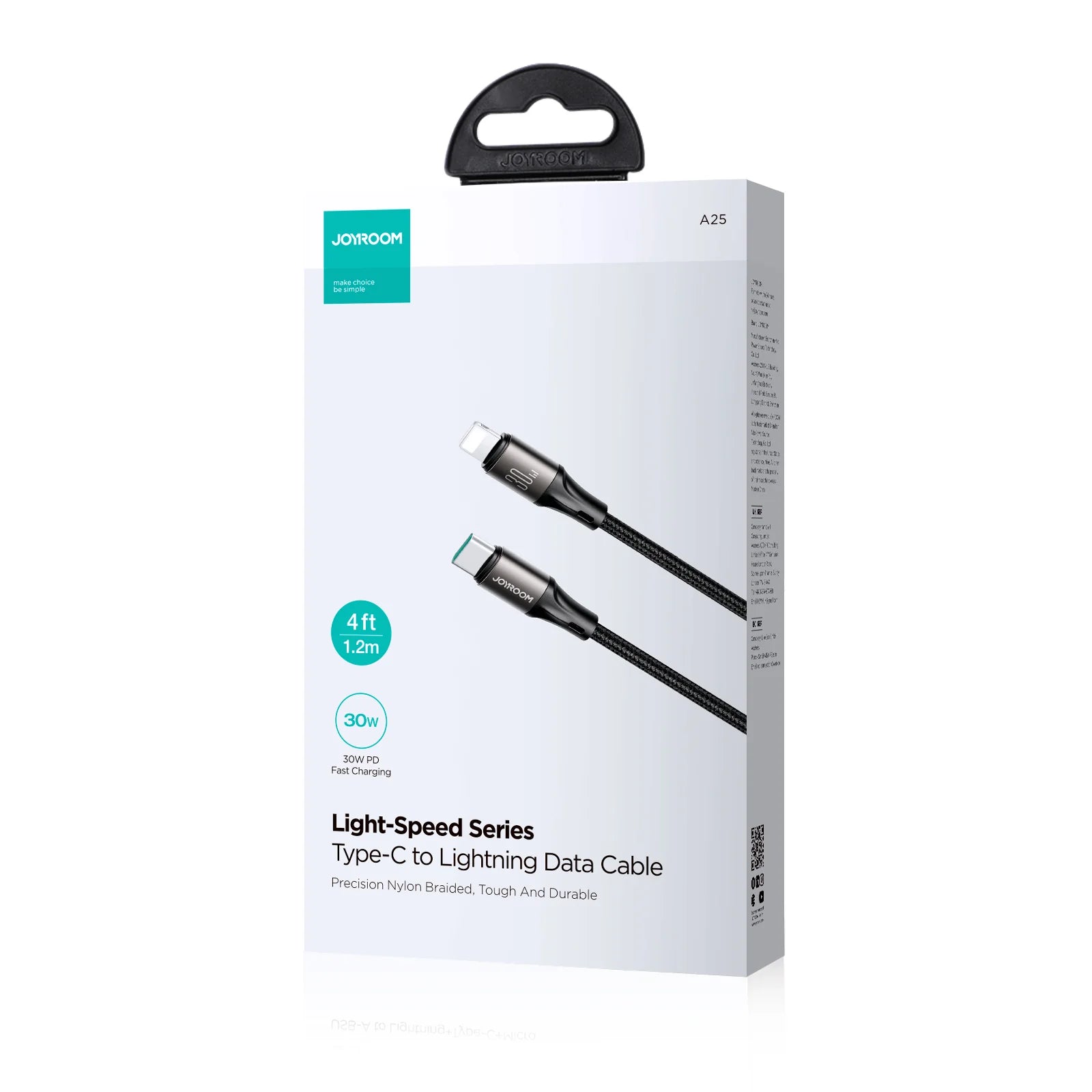Joyroom SA25-CL3 Nylon Type-C to Lightning 30W cable