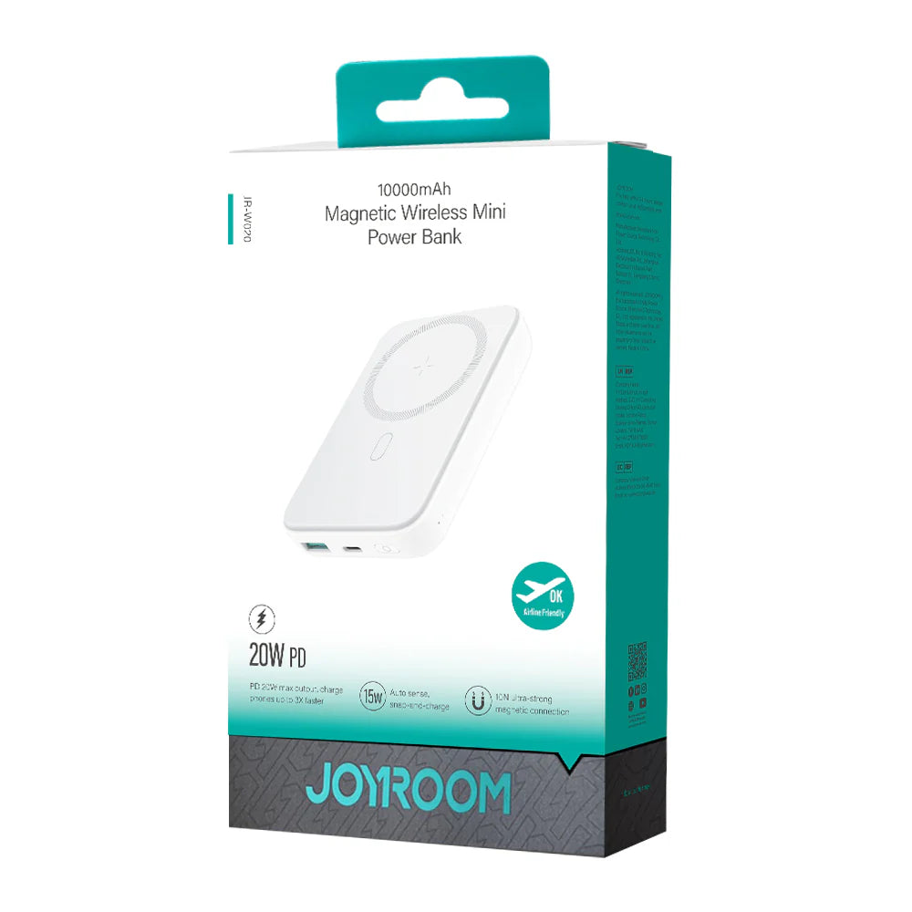 JR-W020 20W Mini magnetic wireless power bank