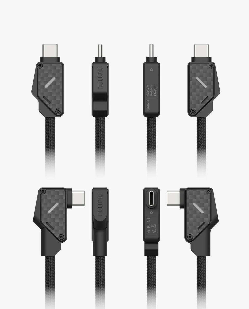 M07 Light Carbon 240W Hi-Speed Charging & Data USB-C Cable