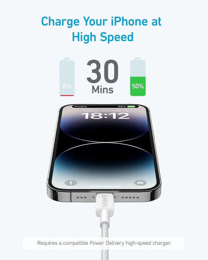 Anker Cable 322 USB-C to Lightning