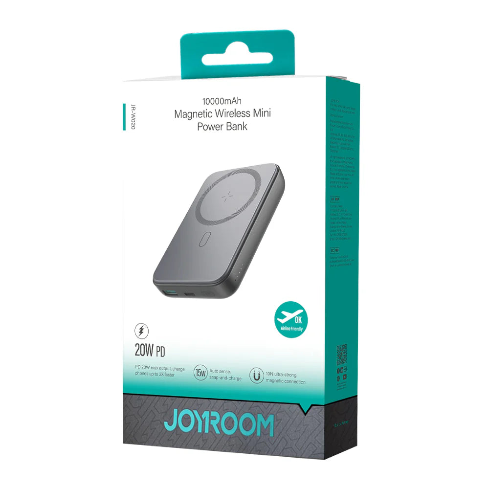 JR-W020 20W Mini magnetic wireless power bank