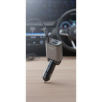 Jr-CCL07 45W Car Charger 3 in 1 with Built-In