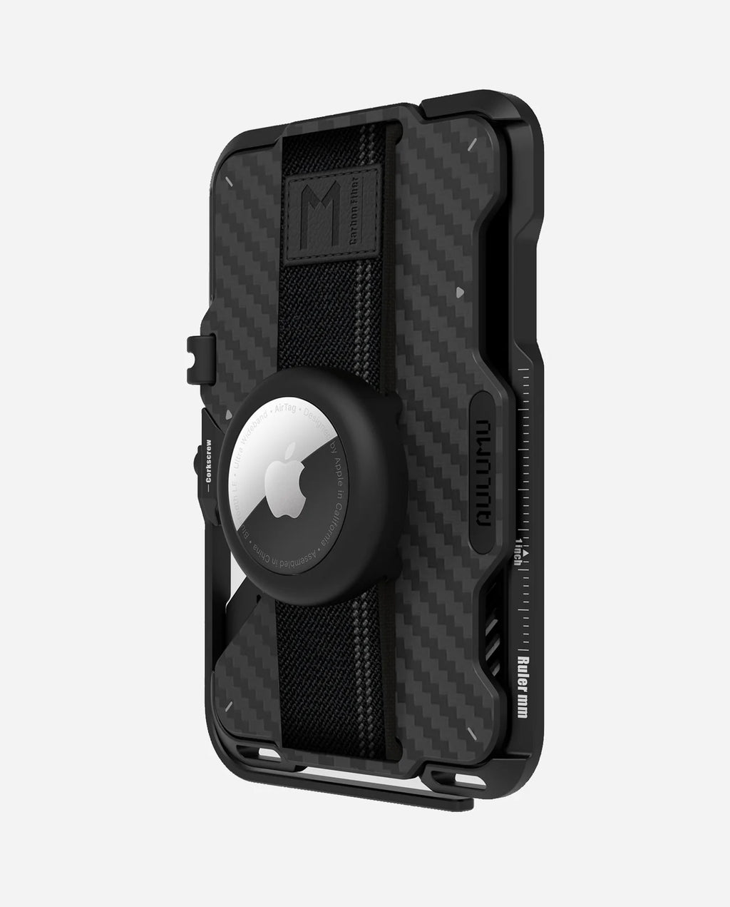 Multi-Tool Magnetic Metal Wallet | Carbon Fiber Cover