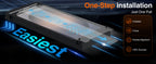 Kuzoom Samsung S26 Compatible Hd 9D Fingerprint Resistant Tempered Glass Screen Protector