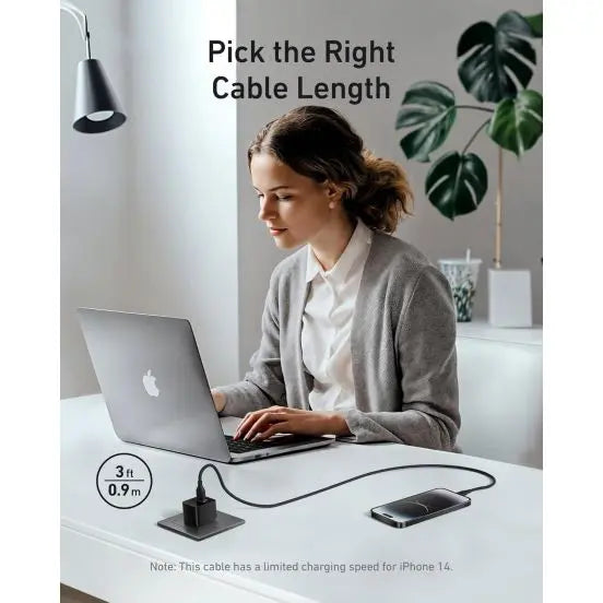 Anker PowerLine III Flow USB-A to Lighting Cable 6Ft