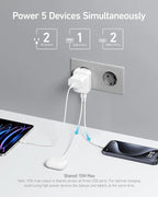 Anker 5-in-1 travel adapter