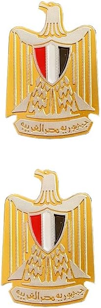 3D Sticker mobile (Egypt Eagle Flag Metal Decal    Code:228