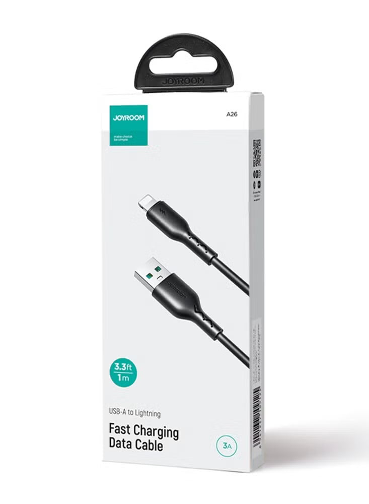 Joyroom A26 3A USB-A to Lightning fast charging data cable