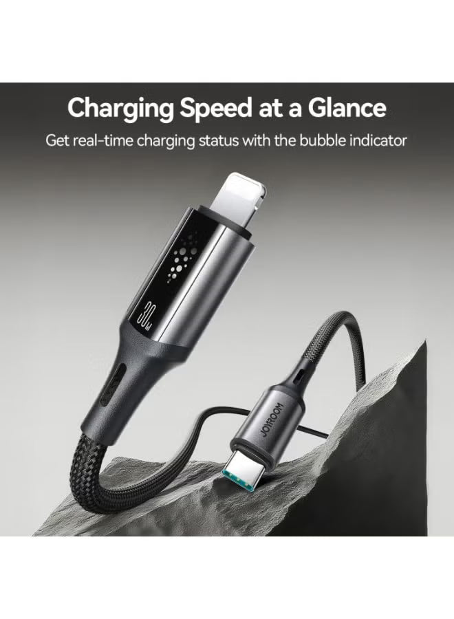 JOYROOM S-A60 30W TYPE-C TO Lightning Fast Charging Data Cable