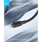 Anker PowerLine III Flow USB-A to Lighting Cable 6Ft