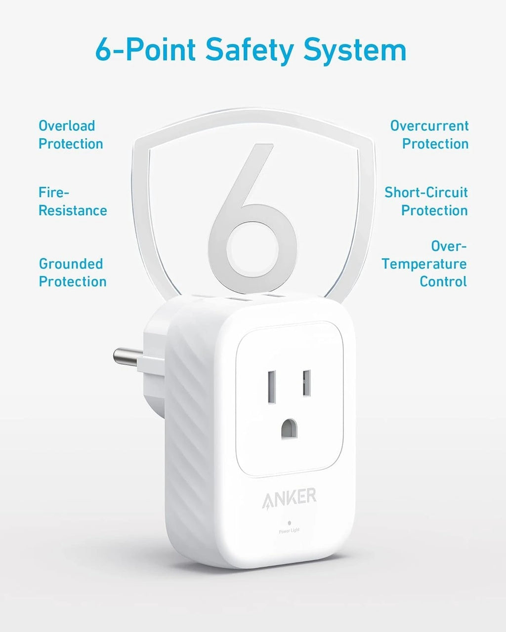 Anker 5-in-1 travel adapter