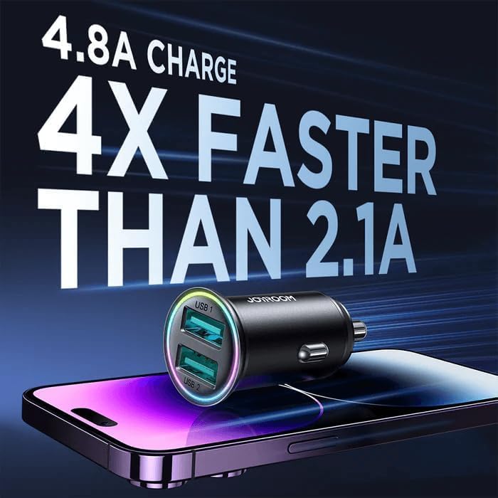 Joyroom 24W 2Port USB Car Charger