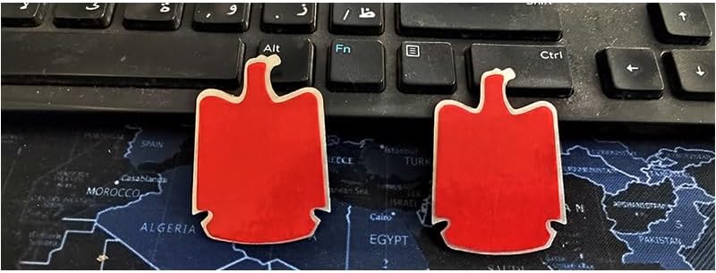 3D Sticker mobile (Egypt Eagle Flag Metal Decal    Code:228
