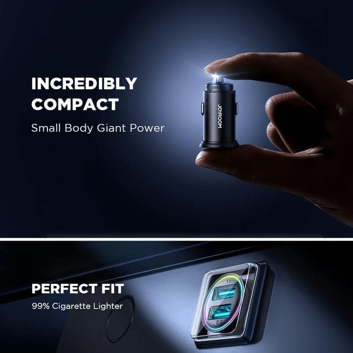 Joyroom 24W 2Port USB Car Charger