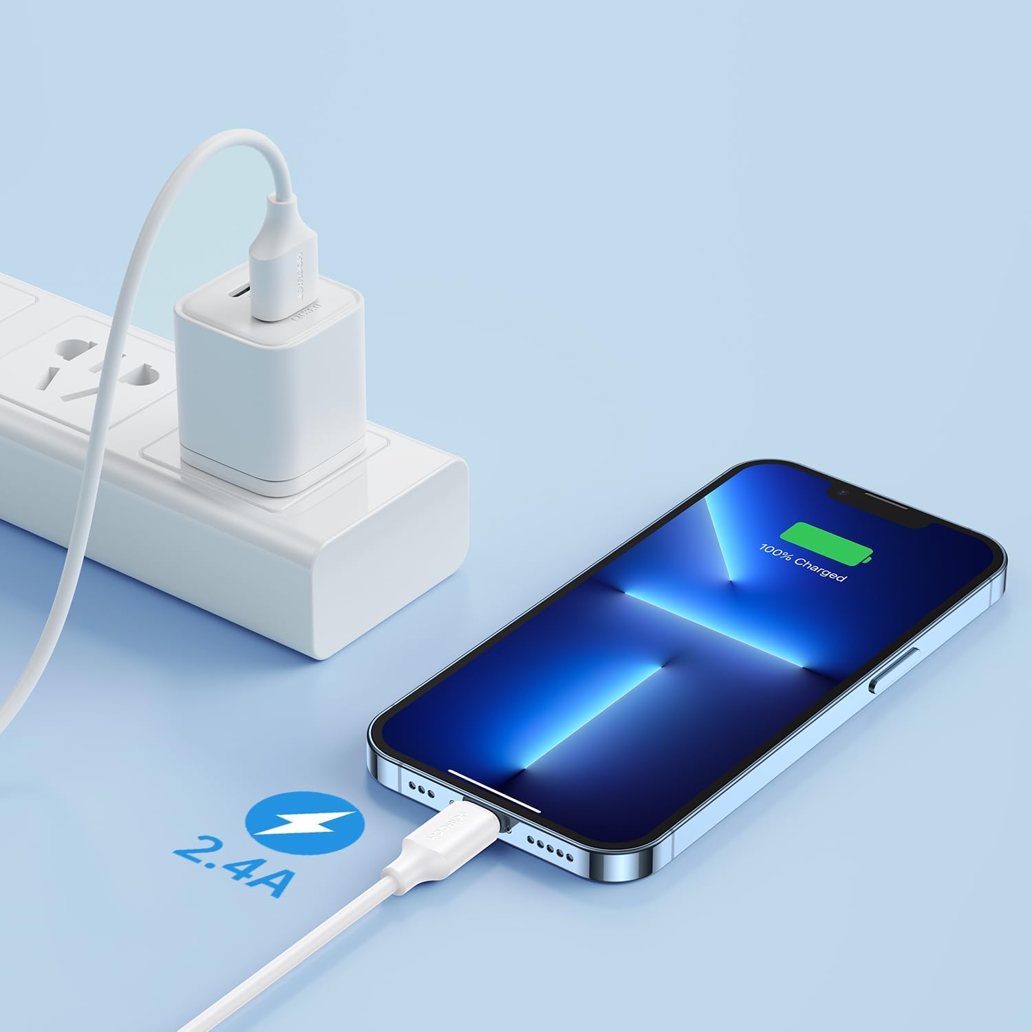 S-A9 USB-A to Lightning 3A Fast Charging Data Cable