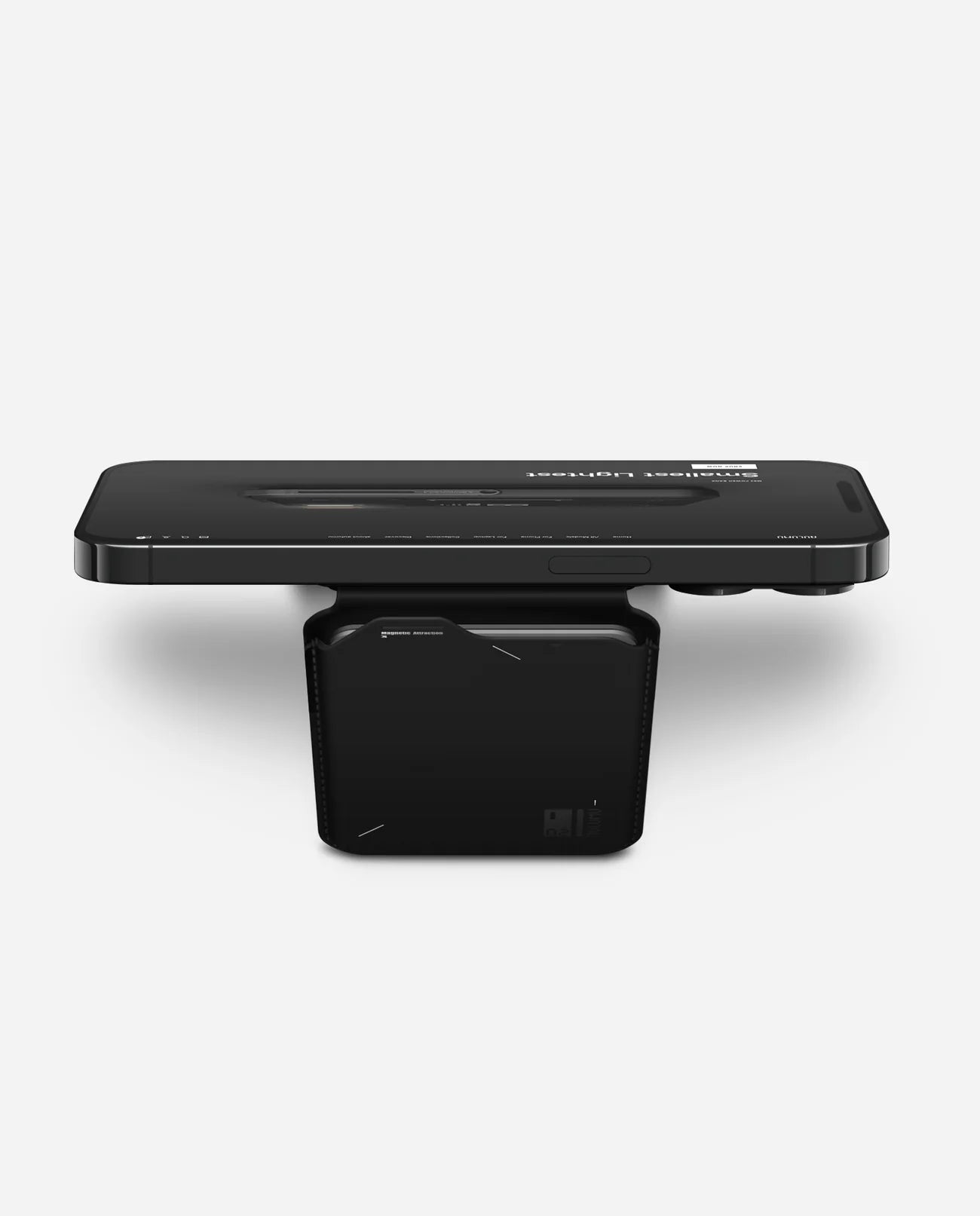 Magnetic Flip Wallet & Stand