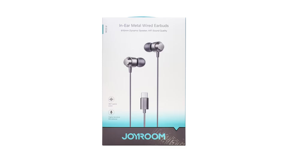Joyroom JR-EC06 TYPE-C Series In-Ear Metal Wired Earbuds