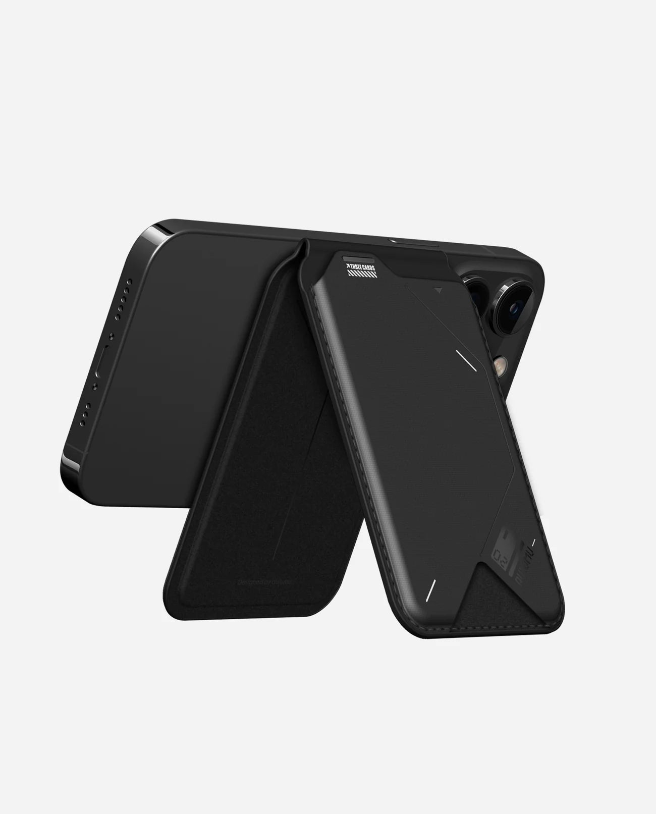 Magnetic Flip Wallet & Stand