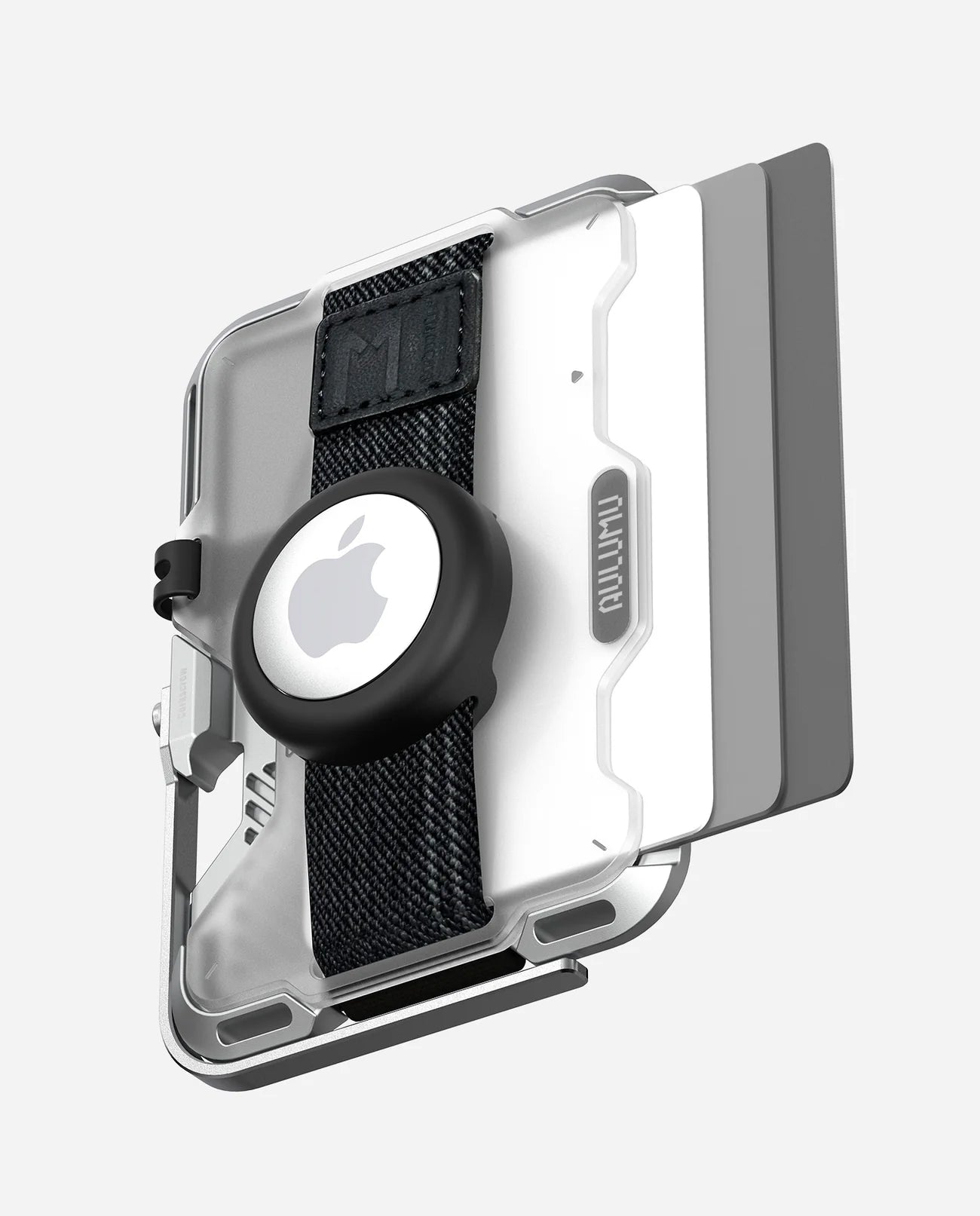 Multi-Tool Magnetic Metal Wallet | Frosted Cover