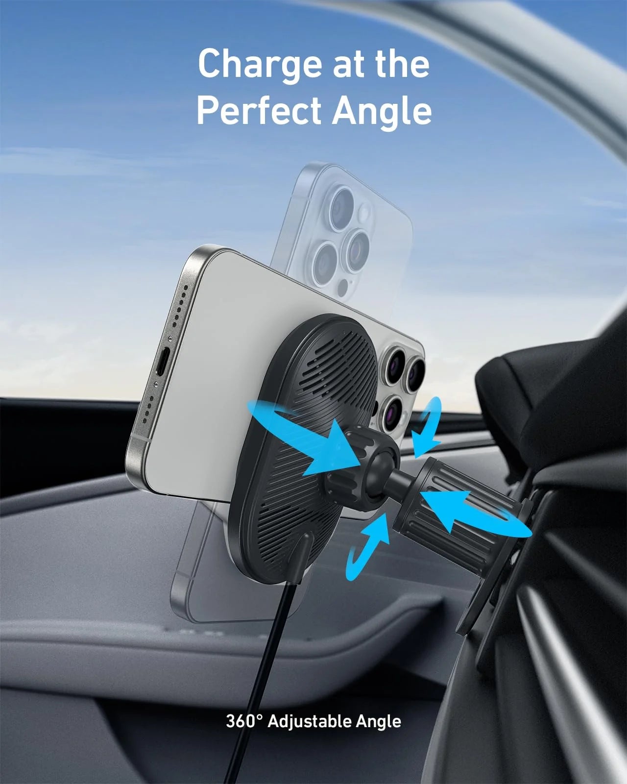 Anker MagGo Wireless Car Charger