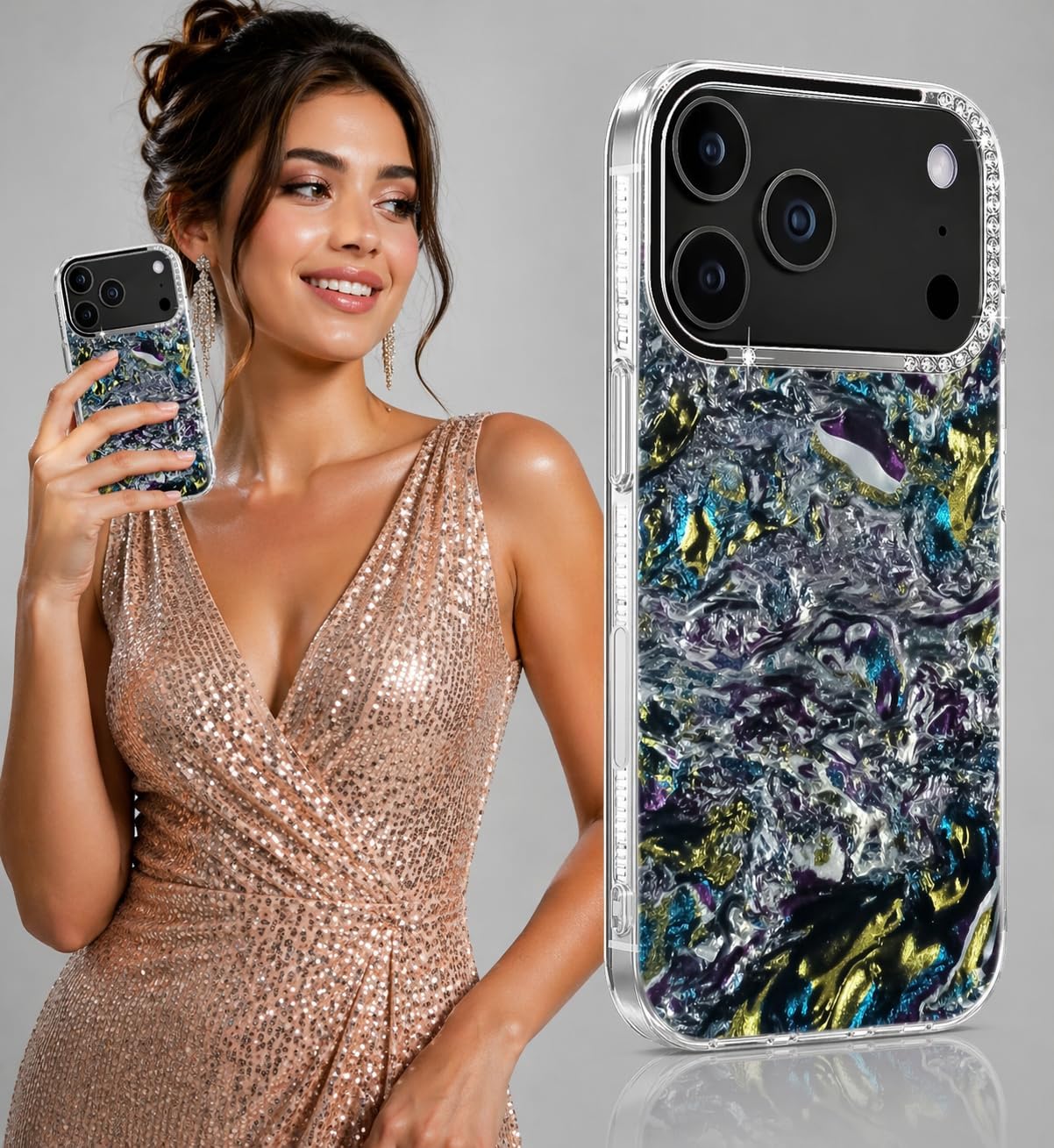 Shiny Marble Case