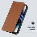 DUX DUCIS Case with Card Holder Premium Flip Leather Magnetic Wallet