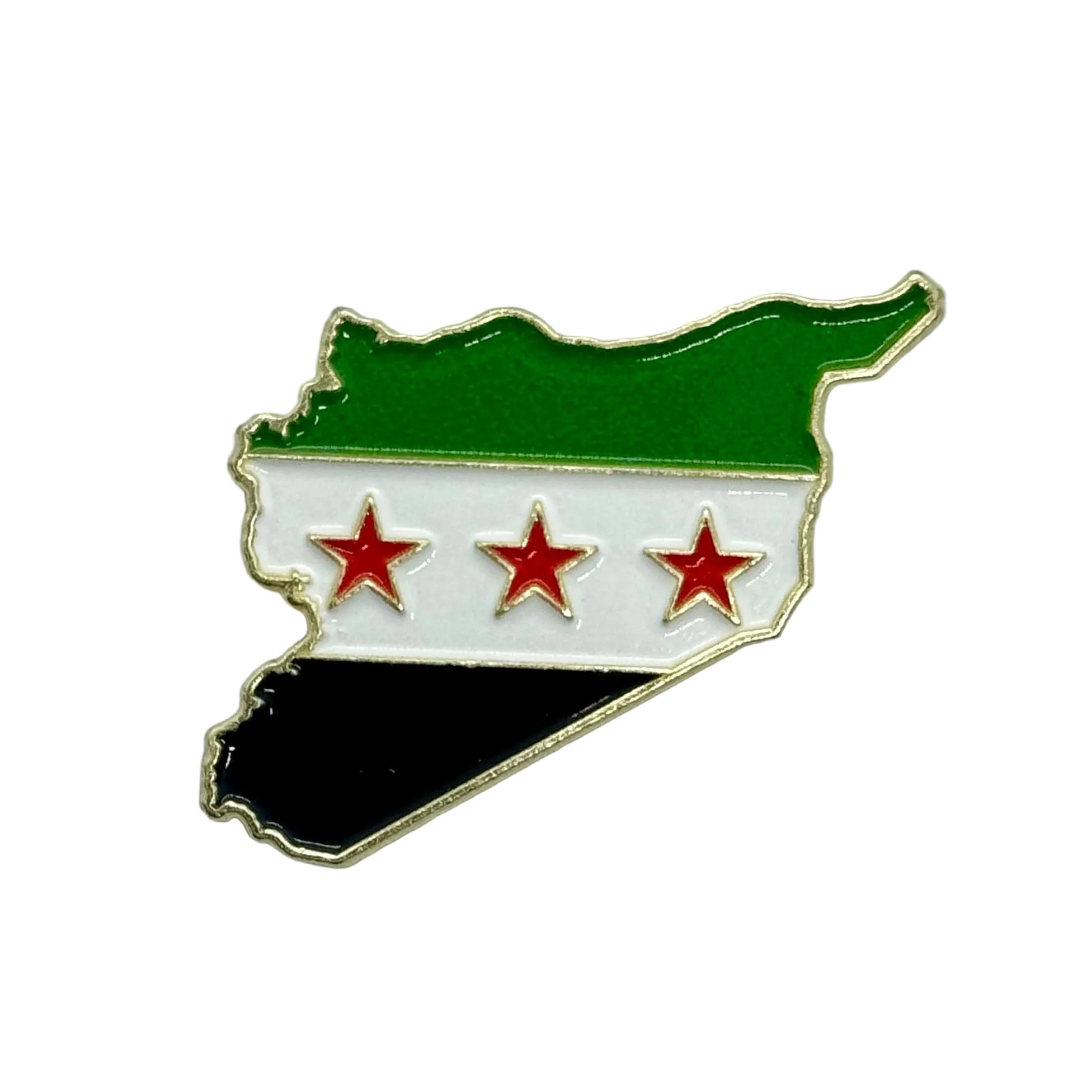 Metal Sticker - Syria Map