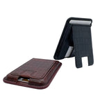 MagSafe leather wallet with stand ( card case)