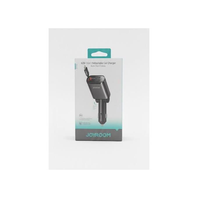 Jr-CCL07 45W Car Charger 3 in 1 with Built-In